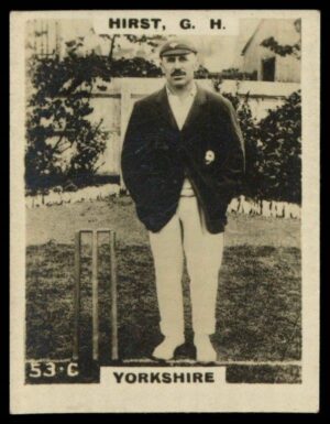 Phillips (Godfrey) - G.H. Hirst (Yorkshire) -'Cricketers Pinnace "K" Size' (1924)
