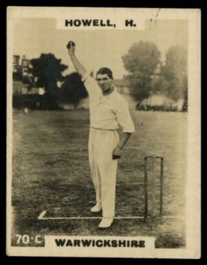 Phillips (Godfrey) - H. Howell (Warks) -'Cricketers Pinnace "K" Size' (1924) Phillips (Godfrey) - H. Howell (Warks) -'Cricketers Pinnace "K" Size' (1924)