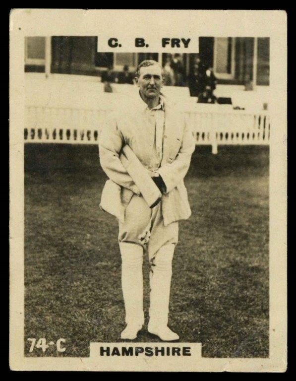 Phillips (Godfrey) - C.B. Fry (Hampshire) -'Cricketers Pinnace "K" Size' (1924) Phillips (Godfrey) - C.B. Fry (Hampshire) -'Cricketers Pinnace "K" Size' (1924)