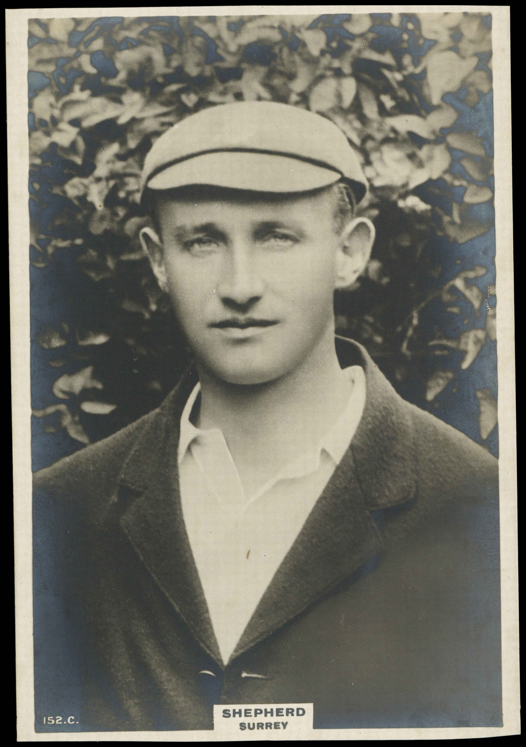 Phillips (Godfrey) - Shepherd (Surrey) - 'Cricketers Cabinet Card' - (1924) Phillips (Godfrey) - Shepherd (Surrey) - 'Cricketers Cabinet Card' - (1924)