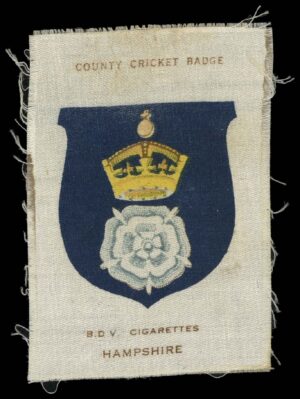 Phillips (Godfrey) - 'County Cricket Badges Silks (BDV)'  #4 Hampshire (????)