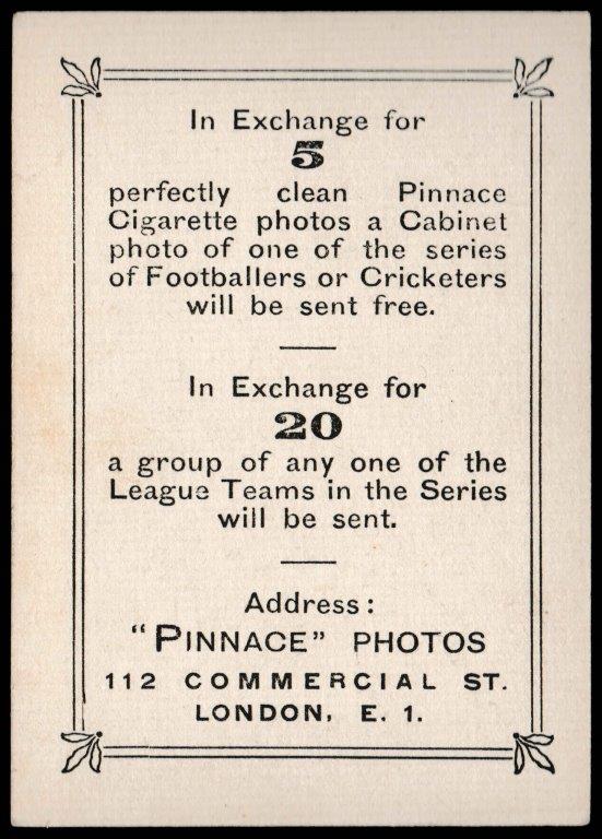 Phillips (Godfrey) - 'Pinnace Footballers (Large) Card #1777 - G. Sayles (Reading) Phillips (Godfrey) - 'Pinnace Footballers (Large) Card #1777 - G. Sayles (Reading)