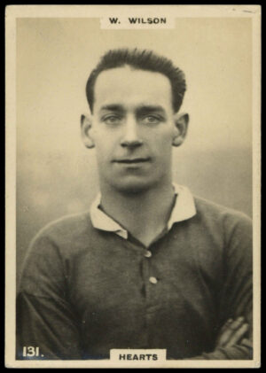 Phillips (Godfrey) - 'Footballers (Large Oval)' (1922) - W. Wilson (Hearts)