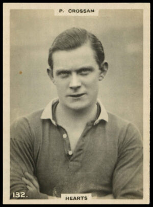 Phillips (Godfrey) - 'Footballers (Large Oval)' (1922) - P. Crossan (Hearts)