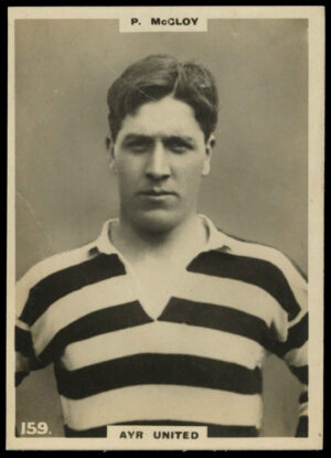 Phillips (Godfrey) - 'Footballers (Large Oval)' (1922) - P. McCloy (Ayr United)
