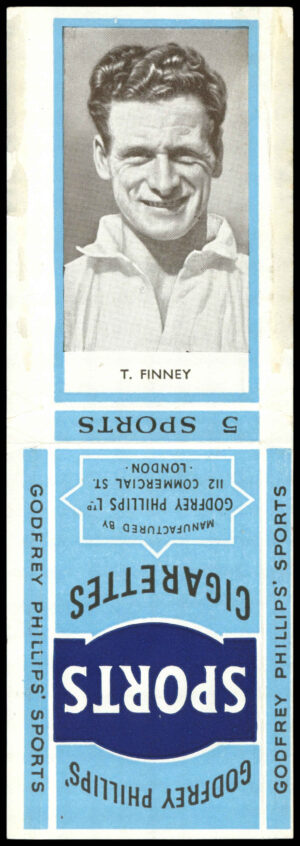 Phillips (Godfrey) - 'Sports Packages - Footballers S2' #12 - T. Finney (Preston North End) (1950) Phillips (Godfrey) - 'Sports Packages - Footballers S2' #12 - T. Finney (Preston North End) (1950)