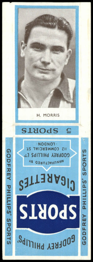 Phillips (Godfrey) - 'Sports Packages - Footballers S2' #30 - H. Morris (Swindon Town) (1950) Phillips (Godfrey) - 'Sports Packages - Footballers S2' #30 - H. Morris (Swindon Town) (1950)