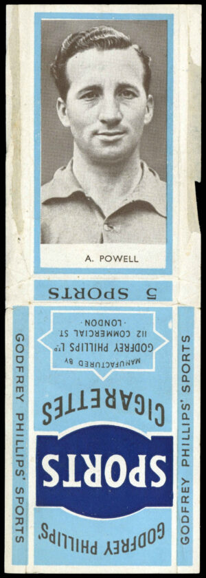 Phillips (Godfrey) - 'Sports Packages - Footballers S2' #33 - A. Powell (Everton) (1950) Phillips (Godfrey) - 'Sports Packages - Footballers S2' #33 - A. Powell (Everton) (1950)