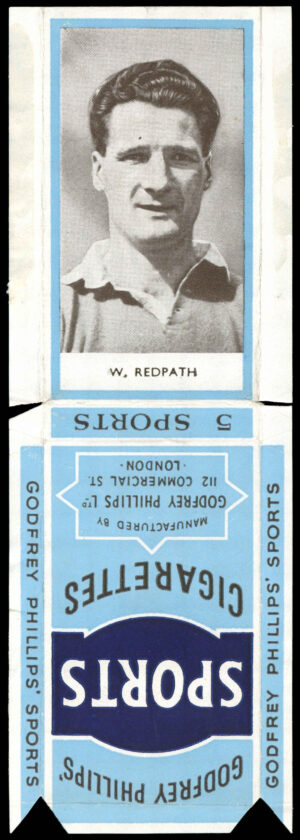 Phillips (Godfrey) - 'Sports Packages - Footballers S2' #35 - W. Redpath (Motherwell) (1950) Phillips (Godfrey) - 'Sports Packages - Footballers S2' #35 - W. Redpath (Motherwell) (1950)