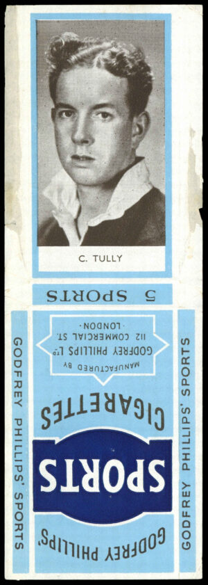 Phillips (Godfrey) - 'Sports Packages - Footballers S2' #46 - C. Tully (Celtic) (1950) Phillips (Godfrey) - 'Sports Packages - Footballers S2' #46 - C. Tully (Celtic) (1950)