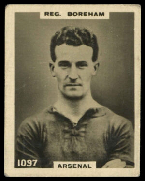 Phillips (Godfrey) - 'Footballers (K - Single Oblong "Photos")' (1922) - Reg. Boreham (Arsenal)