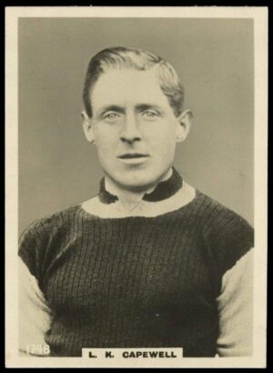 Phillips (Godfrey) - 'Pinnace Footballers (Large)' (1922) - L.K. Capewell (Aston Villa)
