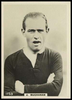 Phillips (Godfrey) - 'Pinnace Footballers (Large)' (1922) - J. Buchanan (Hibernian) Phillips (Godfrey) - 'Pinnace Footballers (Large)' (1922) - J. Buchanan (Hibernian)