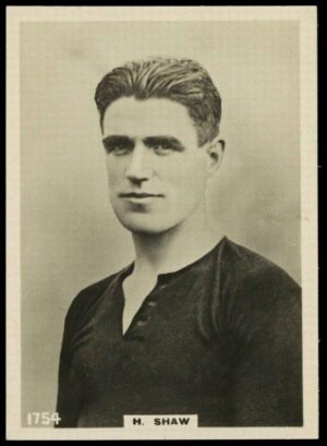 Phillips (Godfrey) - 'Pinnace Footballers (Large)' (1922) - M. Shaw (Hibernian) Phillips (Godfrey) - 'Pinnace Footballers (Large)' (1922) - M. Shaw (Hibernian)