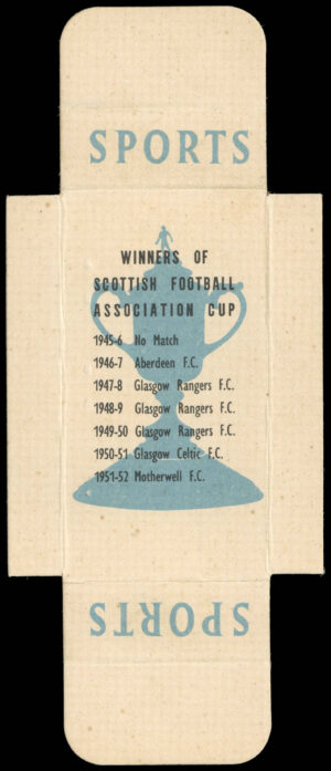 Phillips (Godfrey) - 'Sports Sliders - Footballers S4' (1952) - #24 - Scottish FA Cup Winners