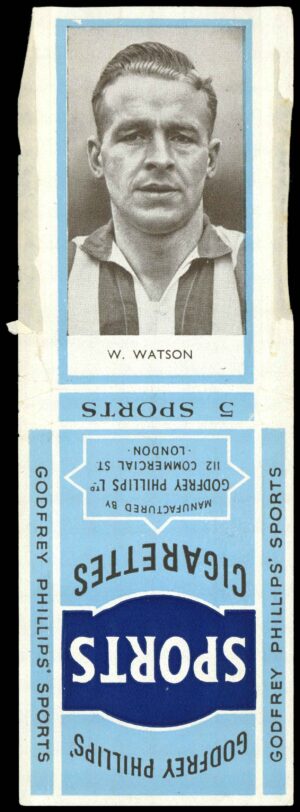 Phillips (Godfrey) - 'Sports Packages - Footballers S2' (1950) - W. Watson (Sunderland)