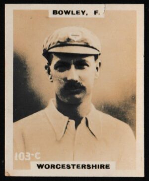 Phillips (Godfrey) - F. Bowley (Worcestershire) -'Cricketers Pinnace "K" Size' (1924)