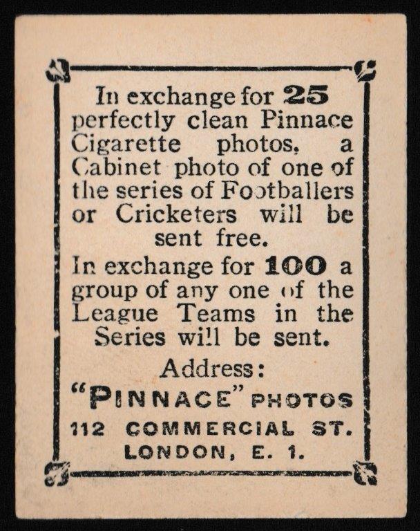 Phillips (Godfrey) - L. Richmond (Notts) -'Cricketers Pinnace "K" Size' (1924) Phillips (Godfrey) - L. Richmond (Notts) -'Cricketers Pinnace "K" Size' (1924)