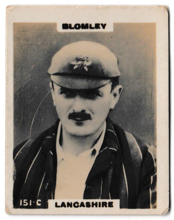 Phillips (Godfrey) - Blomley (Lancashire) -'Cricketers Pinnace "K" Size' (1924) Phillips (Godfrey) - Blomley (Lancashire) -'Cricketers Pinnace "K" Size' (1924)