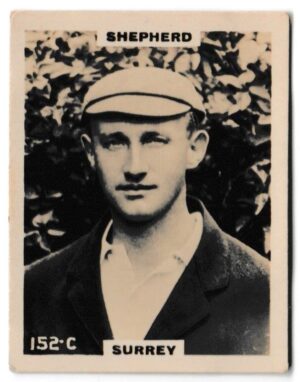 Phillips (Godfrey) - Shepherd (Surrey) -'Cricketers Pinnace "K" Size' (1924)