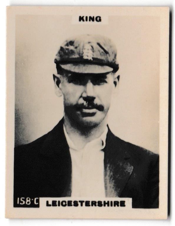 Phillips (Godfrey) - King (Leicestershire) -'Cricketers Pinnace "K" Size' (1924) Phillips (Godfrey) - King (Leicestershire) -'Cricketers Pinnace "K" Size' (1924)
