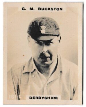 Phillips (Godfrey) - Buckston, G.M. (Derbyshire) -'Cricketers Pinnace "K" Size' (1924)
