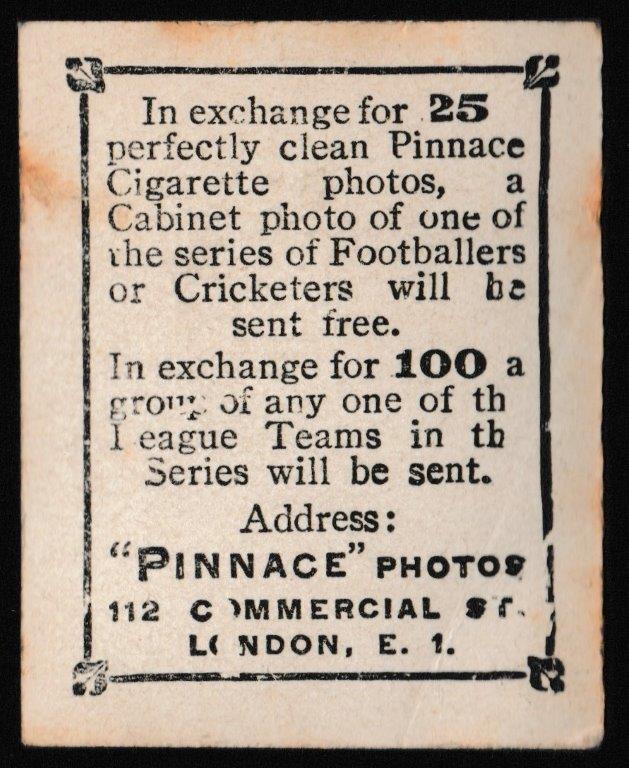 Phillips (Godfrey) - W.G. Quaife (Warwickshire) -'Cricketers Pinnace "K" Size' (1924) Phillips (Godfrey) - W.G. Quaife (Warwickshire) -'Cricketers Pinnace "K" Size' (1924)