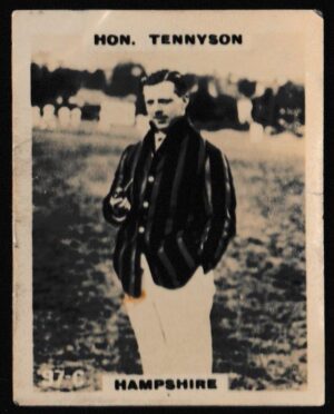 Phillips (Godfrey) - Hon. Tennyson (Hampshire) -'Cricketers Pinnace "K" Size' (1924)