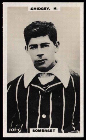 Phillips (Godfrey) - 'Cricketers (Brown) Card #101-C - H. Chidgey (Somerset)