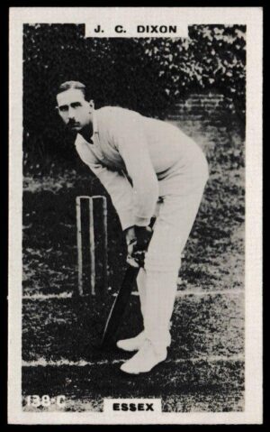 Phillips (Godfrey) - 'Cricketers (Brown) Card #138-C - J.C. Dixon (Essex)