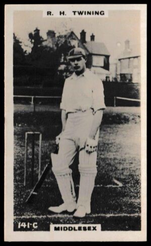 Phillips (Godfrey) - 'Cricketers (Brown) Card #141-C - R.H. Twining (Middlesex)
