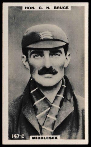 Phillips (Godfrey) - 'Cricketers (Brown) Card #147-C - Hon. C.N. Bruce (Middlesex)