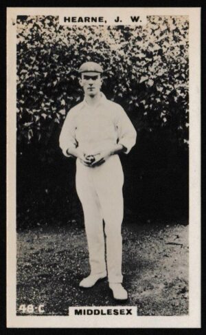 Phillips (Godfrey) - J.W. Hearne (Middlesex) - 'Cricketers (Brown)' (1924) Phillips (Godfrey) - J.W. Hearne (Middlesex) - 'Cricketers (Brown)' (1924)