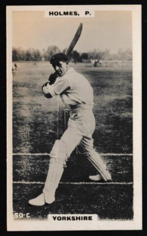 Phillips (Godfrey) - P. Holmes (Yorkshire) - 'Cricketers (Brown)' (1924) Phillips (Godfrey) - P. Holmes (Yorkshire) - 'Cricketers (Brown)' (1924)