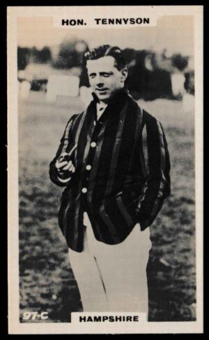 Phillips (Godfrey) - 'Cricketers (Brown) Card #97-C - Hon. Tennyson (Hampshire)