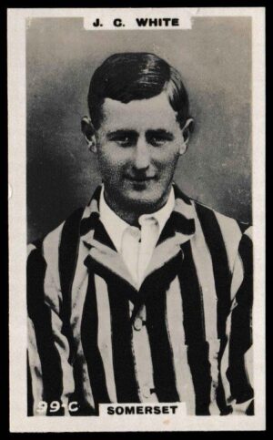 Phillips (Godfrey) - 'Cricketers (Brown) Card #99-C - J.C. White (Somerset) Phillips (Godfrey) - 'Cricketers (Brown) Card #99-C - J.C. White (Somerset)