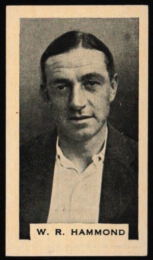 Phillips (Godfrey) - 'Test Cricketers 1932-1933' (1932) - Card #12 (BDV) - W.R. Hammond (Gloucestershire)
