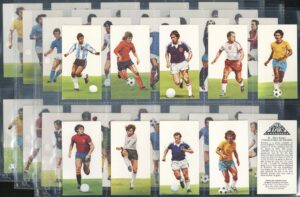Golden Wonder - 'World Cup Soccer All Stars' (1978)  - Complete Set (Dalglish, Zico, Kempes, Rivelino etc)
