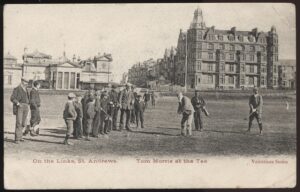 Valentine's - 'Old Tom Morris at the Tee Golf Postcard St Andrews' (1903) - Used Golf Postcard Valentine's - 'Old Tom Morris at the Tee Golf Postcard St Andrews' (1903) - Used Golf Postcard