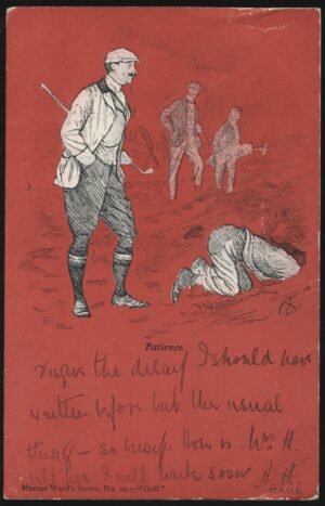 Marcus Ward's - 'Series 10 Golf' (1903) - Used Postcard