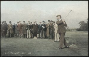 Millar & Lang - 'J.H. Taylor Driving' (1911) - Unused Postcard