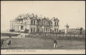 Valentine's - 'Old Tom Morris at the Tee St Andrews' (c1903) - Unused Postcard Valentine's - 'Old Tom Morris at the Tee St Andrews' (c1903) - Unused Postcard
