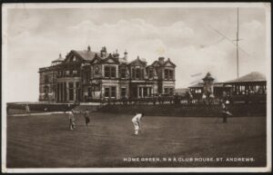 M&L - 'Home Green R&A Club House St. Andrews' (1948) - Used Postcard