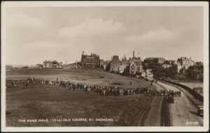 Valentine's - 'Bobby Jones British Amateur Open at St Andrews' (c1930) - Unused Postcard Valentine's - 'Bobby Jones British Amateur Open at St Andrews' (c1930) - Unused Postcard