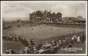 ETW Dennis - '1st Tee 18th Green Old Course St Andrews' (Undated) - Unused Postcard