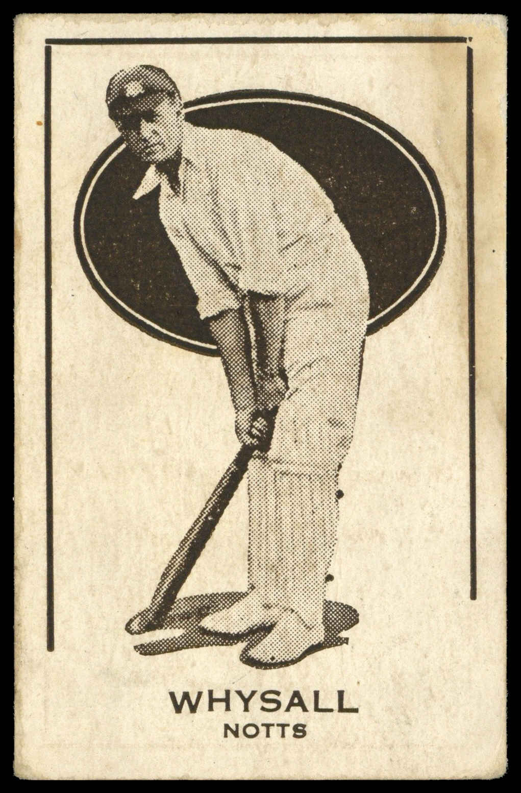 G.G. Goode - 'Prominent Cricketers' (1924) - #16 - Whysall (Notts) G.G. Goode - 'Prominent Cricketers' (1924) - #16 - Whysall (Notts)