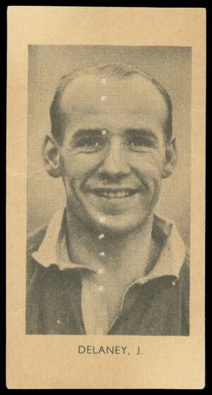 Phillips (Godfrey) - 'Sports Sliders - Footballers S3' (1951) - J. Delaney (Manchester United)