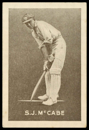 Griffiths Bros - 'Cricketers (Cruising Toffee)' (1937) - S.J. McCabe