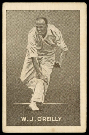 Griffiths Bros - 'Cricketers (Cruising Toffee)' (1937) - W.J. O'Reilly