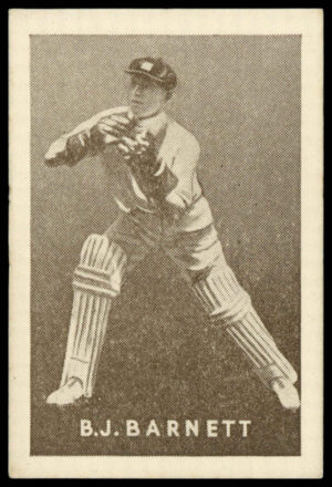 Griffiths Bros - 'Cricketers (Cruising Toffee)' (1937) - B.J. Barnett